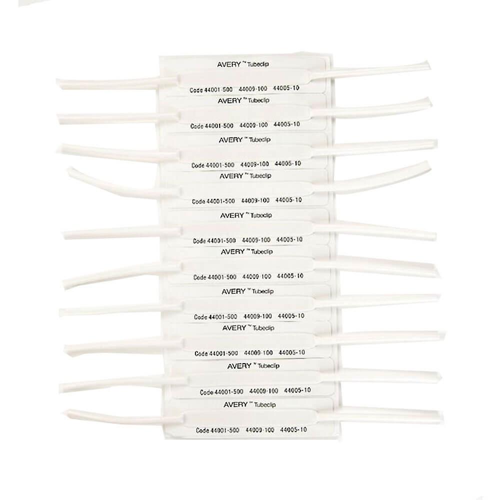 Avery Versatile Solution Save Space Tubeclip Expands File Fastener Base 100pk