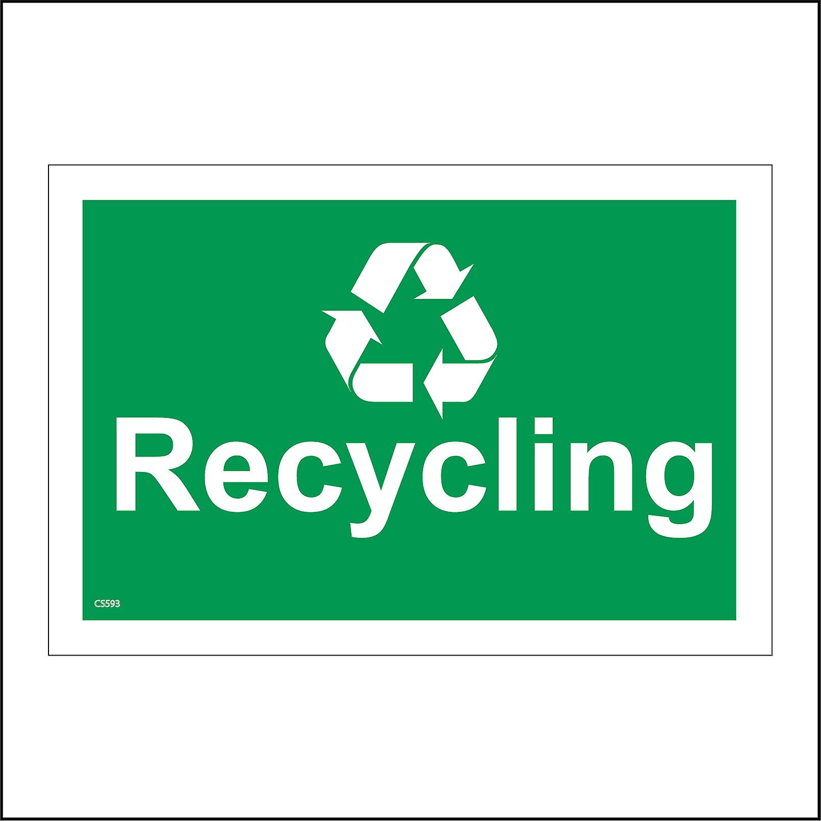 CS593 Recycling Bin Rubbish Waste Green Refuse Planet Skip