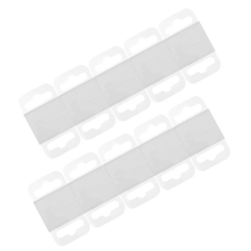 4.5X3.5cm Utility Hooks 200pcs Display Hooks Pet Show Hooks Wall Hanging Hooks Self-adhes