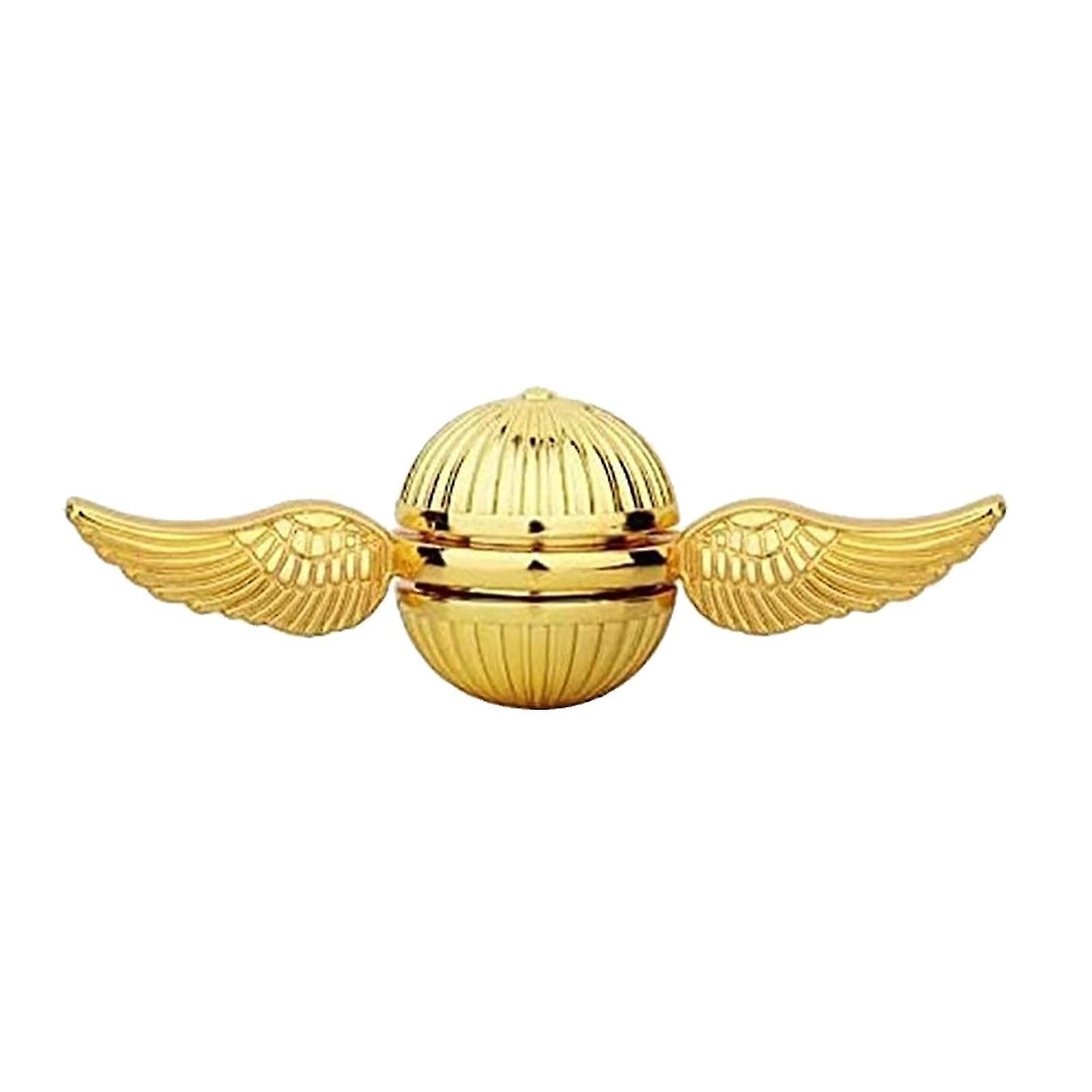 Gold Fidget Spinner Magic Orb Anxiety Toys Stress Relief Reducer Spin Fidgets Hand Bearing Tri Spinner Finger Spinners Toy Focus Fidgeting Restless No