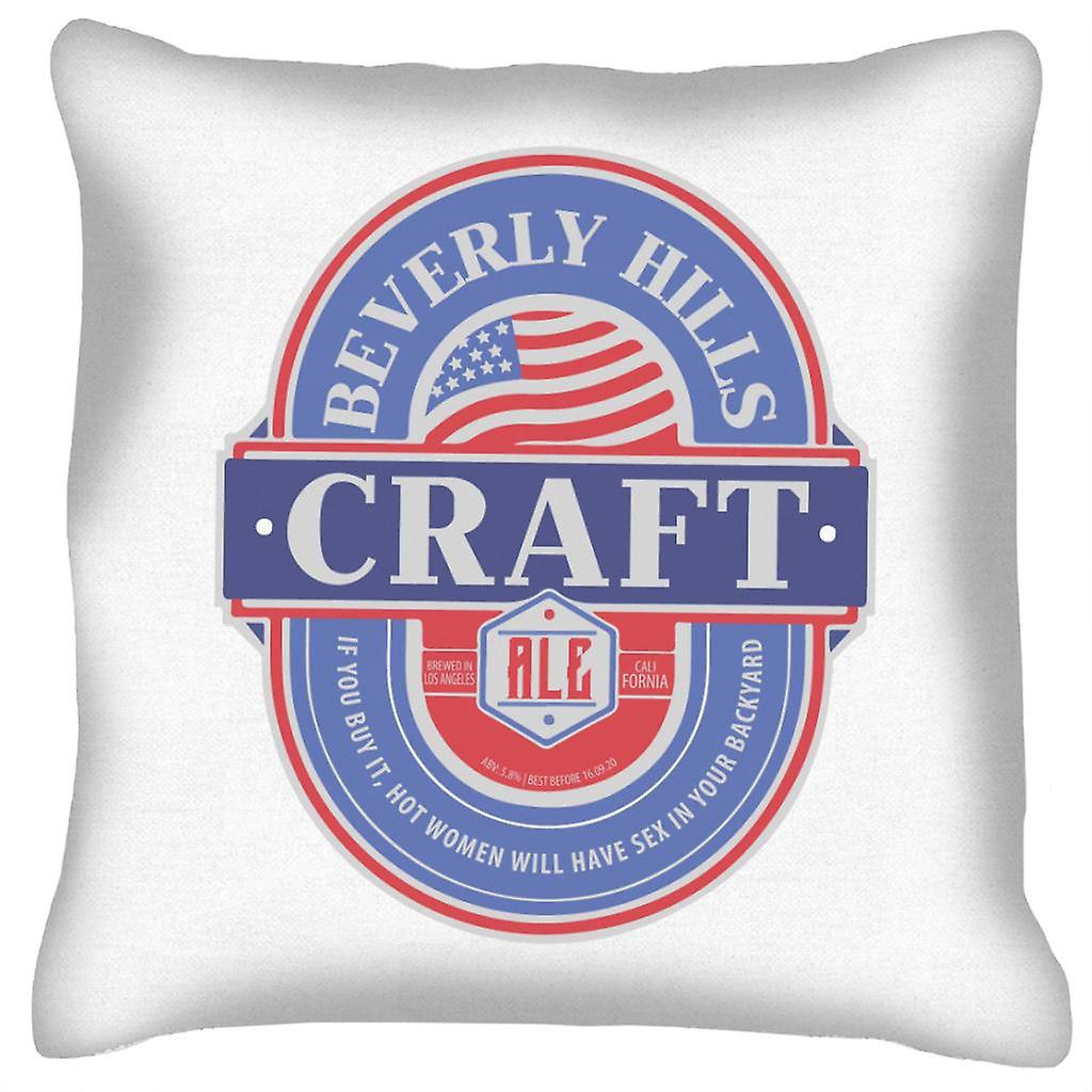 Beverly Hills Craft Ale Cushion