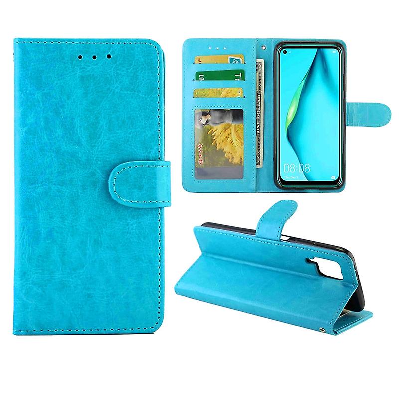 For Huawei P40 Lite Crazy Horse Texture Leather Case