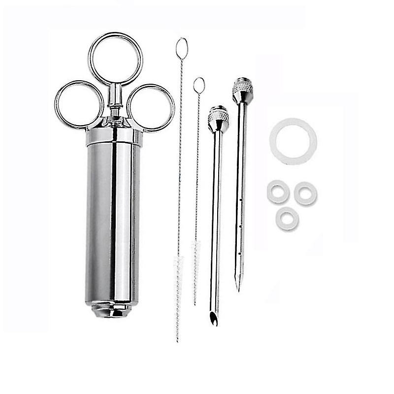 Botao Spice Syringe Kitchen Accessories Stainless Steel Spice Syringe Three Needles