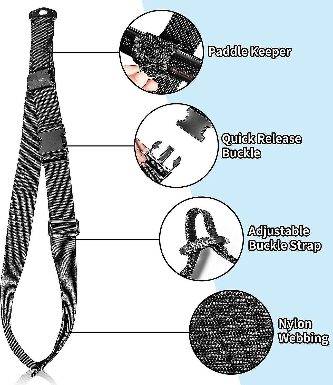 Paddleboard Carry Strap Heavy Duty Adjustable Paddle Board Carrier Storage Sling Shoulder Belt For Stand Up Surf Surfboard Sup Longboard Kayak Acce