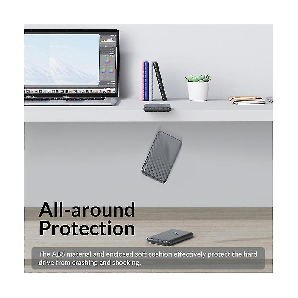 Microb Usb3.0 External Storage Hdd Case Sata 5gbps Hdd Ssd Hard Drive Enclosure Support Uasp For P