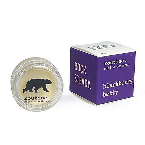 Routine Blackberry Betty Deodorant Mini，5 克（3 件装）