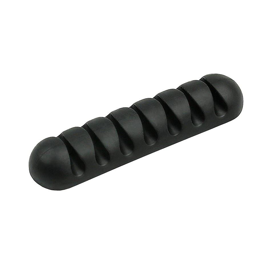 7-seat cable holder - Black
