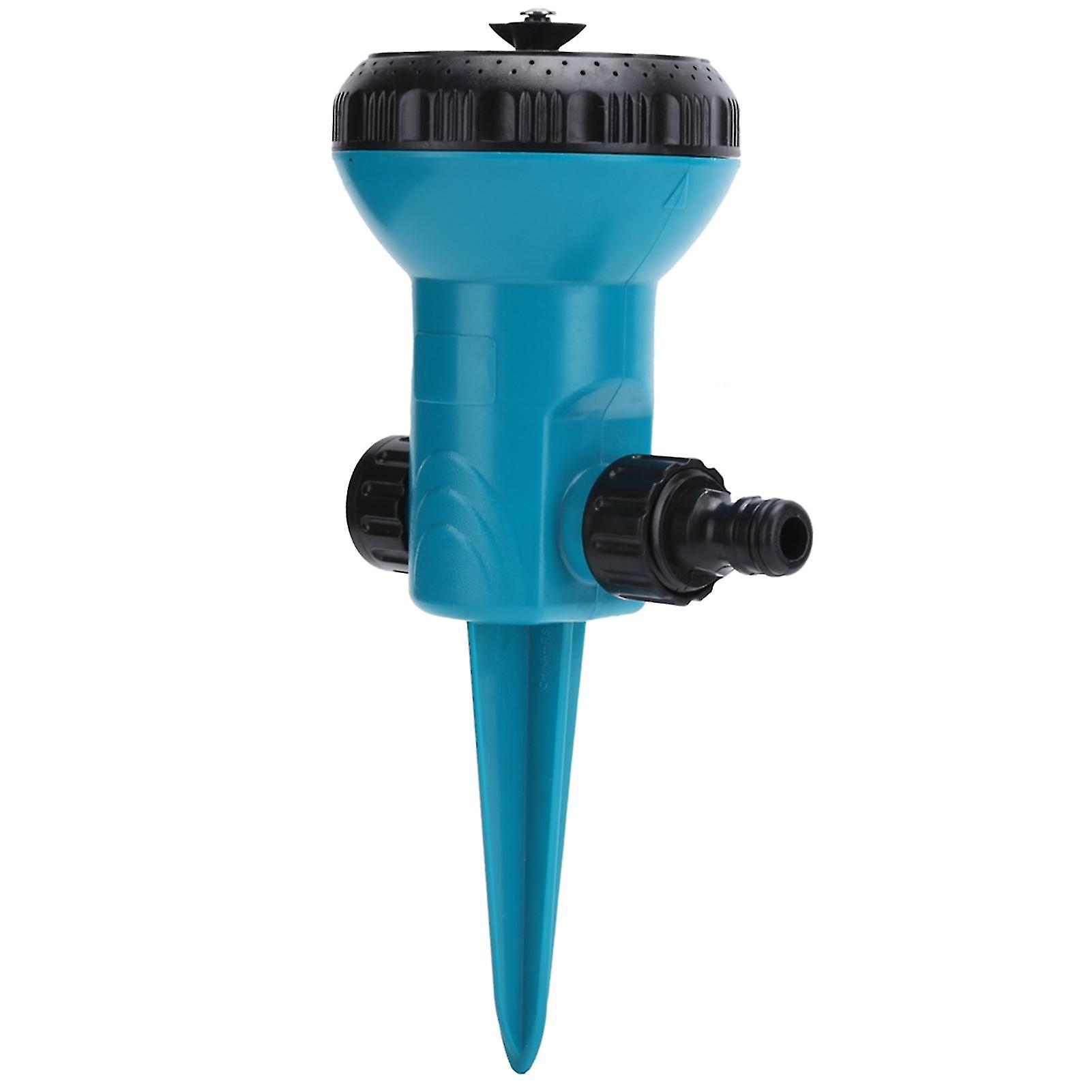 Ground Insert Lawn Sprinkler 9 Modes Plastic 24x12x9cm Watering