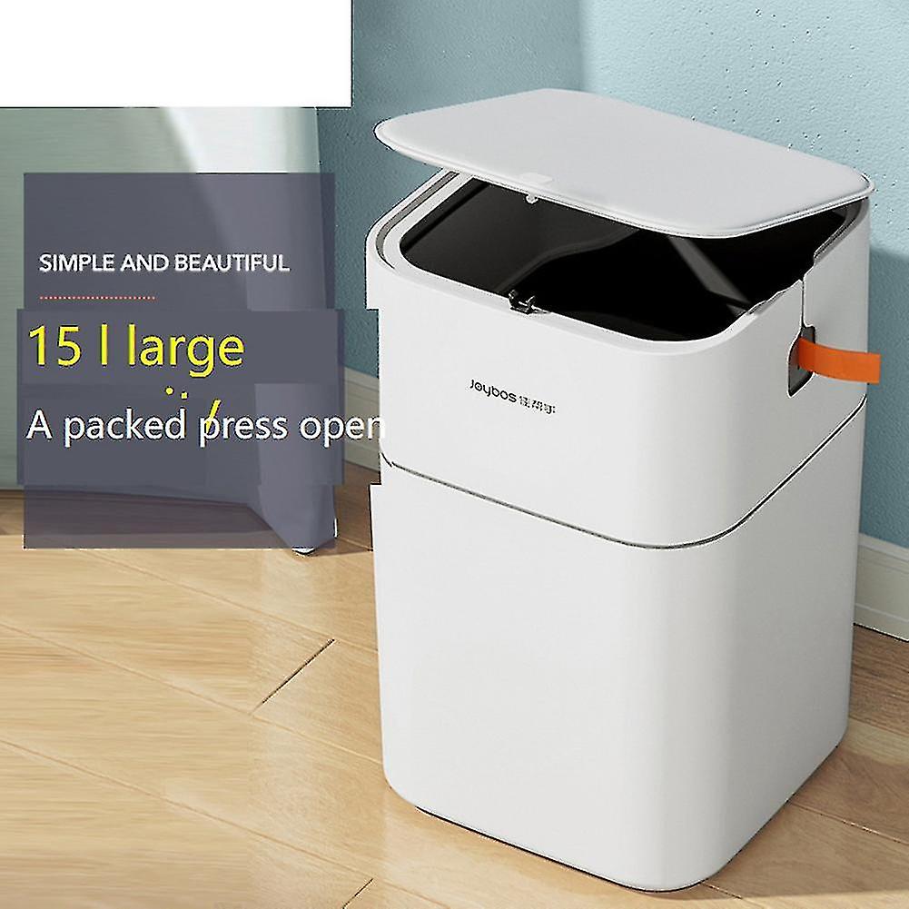 Touchless Bathroom Trash Can With Lid Automatic Garbage Can For Bedroom Motion Sensor Trash Bin 3.