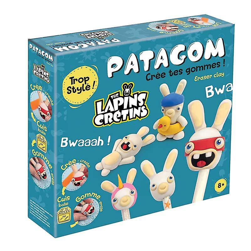 Patagom DIY set - Make your own erasers - Rabbids