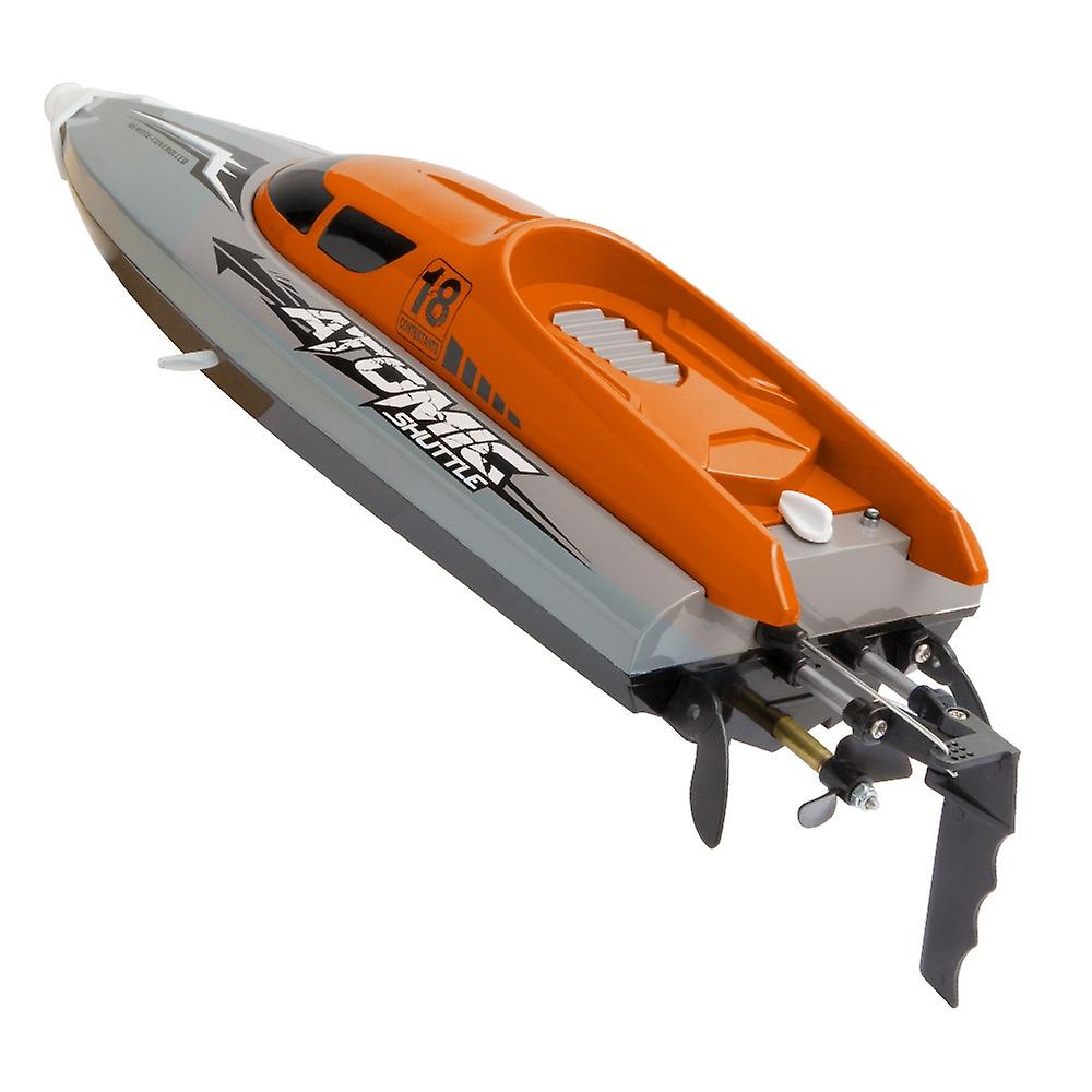 RC Boat Remote Control Boat 30KM/H High Speed IPV7 Waterproof 2.4GHz 4 Channel Racing Boat for Kids