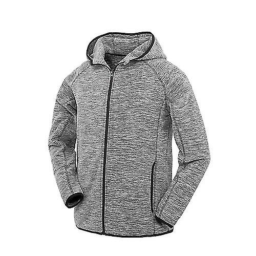 Spiro Mens Microfleece Hoodie