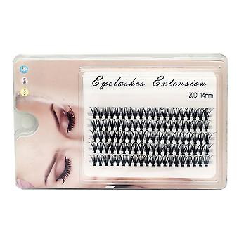 Natural Curl Thick False Eyelashes Lengthening Reusable Synthetic Lashes For Daily Party Traveling Makeup