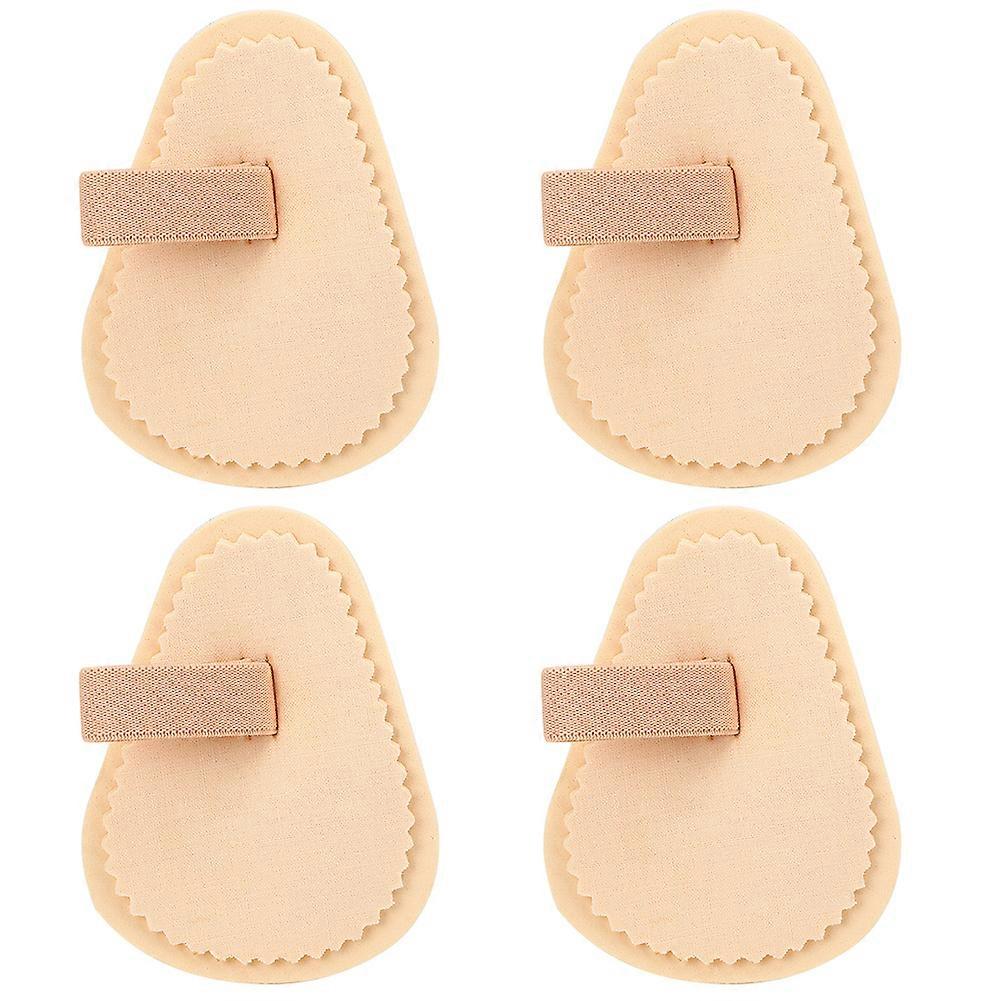 4pcs Toe Straightener Separators Protector Bunion Splint Corrector Toe Spacer Cover Guard1 Hole