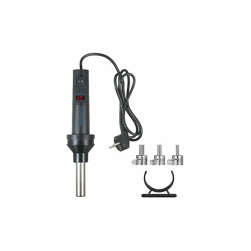 420W Mini Hot Air Gun Heat Gun, Digital Display, Adjustable Temperature and Airflow for DIY, Heat Shrinking, Drying, Paint Stripping Etc