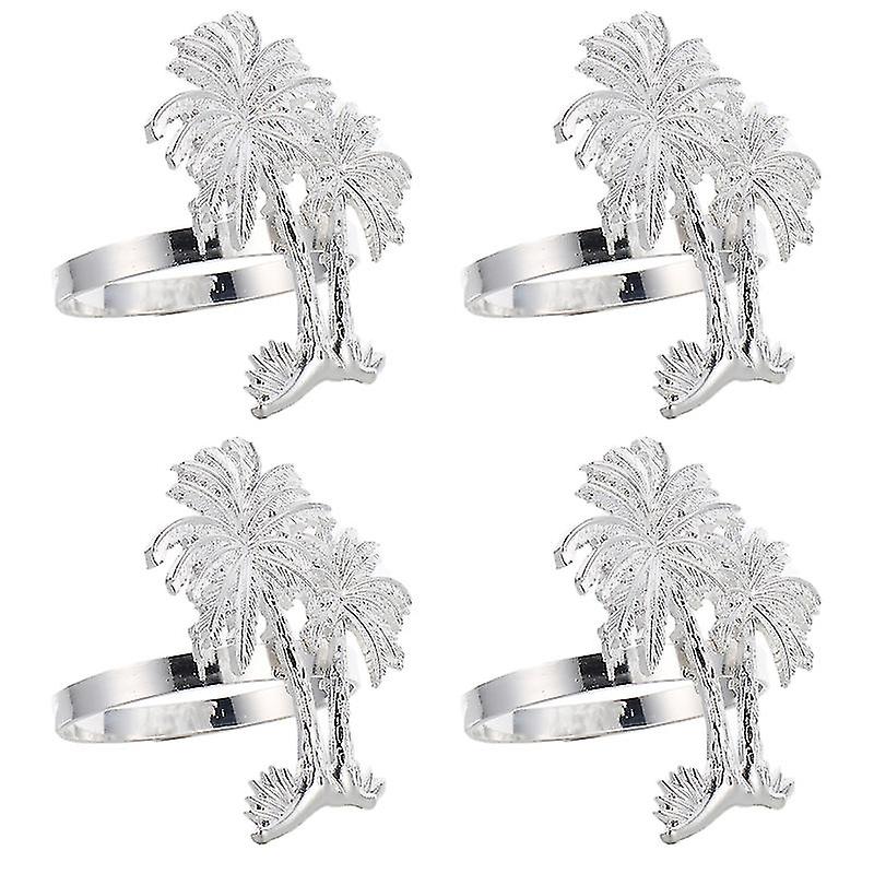 4pcs Tree Napkin Buckles