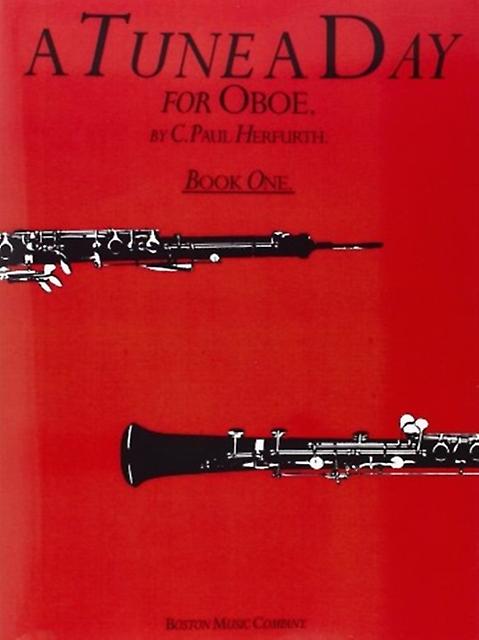A Tune A Day For Oboe Book One by C. Paul Herfurth Book Book