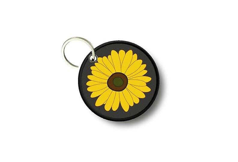 Key key door keys round prints double-sided flower touresol