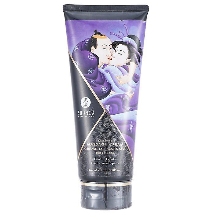 Shunga Kissable Massage Cream - Exotic Fruits 200ml/7oz