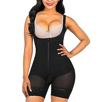 Veeki Shapewear for Women Tummy Control Full Body Shaper Butt Lifter Thigh Slimmer Shorts --- Black Size 5XL