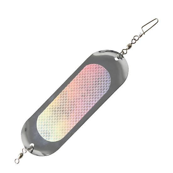 Fiske Flasher Rustfri Gjenbrukbar Compact Size Portable reflekterende ferskvann sjøvann metall Flash Board Fiske tilbehør