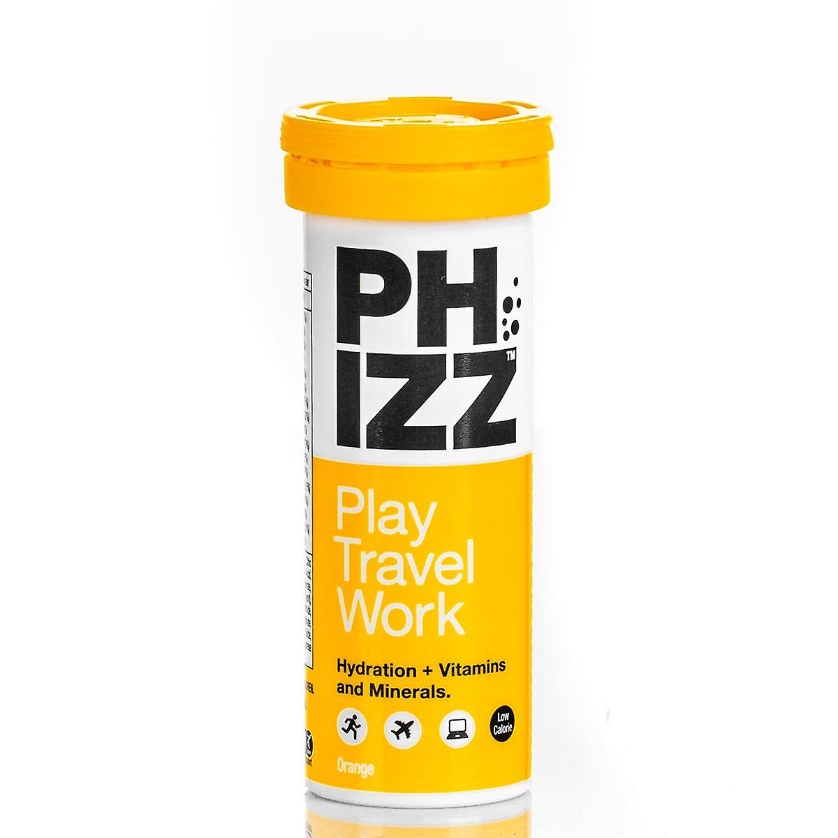 Phizz Rehydration, Vitamins and Minerals - 10 Orange Tablets