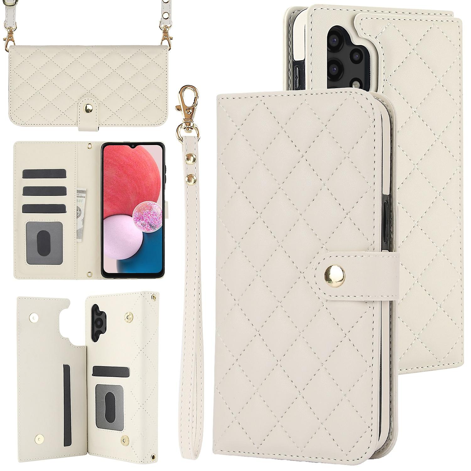 Rhombic Leather Case For Samsung Galaxy A13 4G/5G