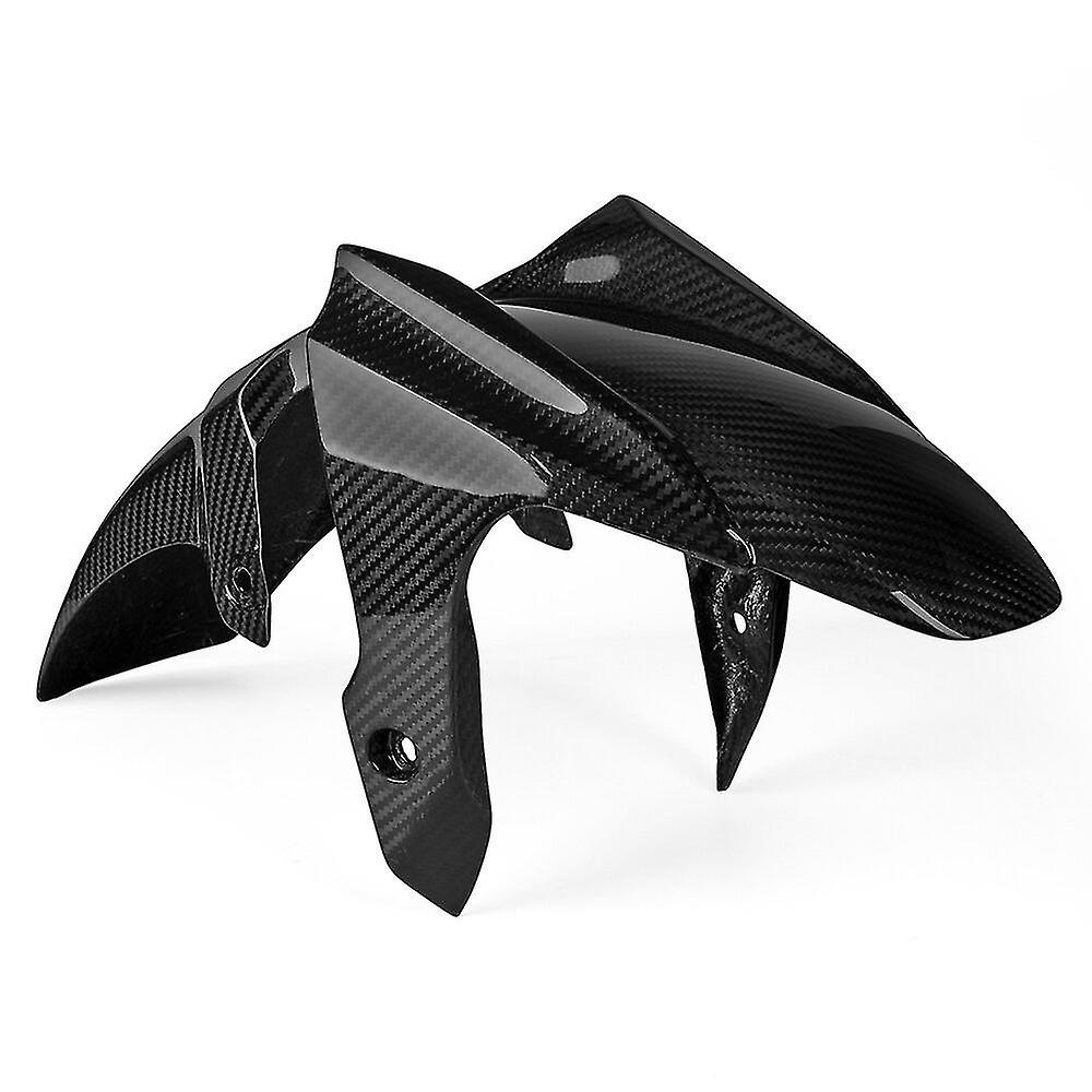 100% Real Carbon Fiber Front Fender Splash Mud Dust Guard Mudguard Cover For Yamaha Mt-07 Mt07 Mt 07