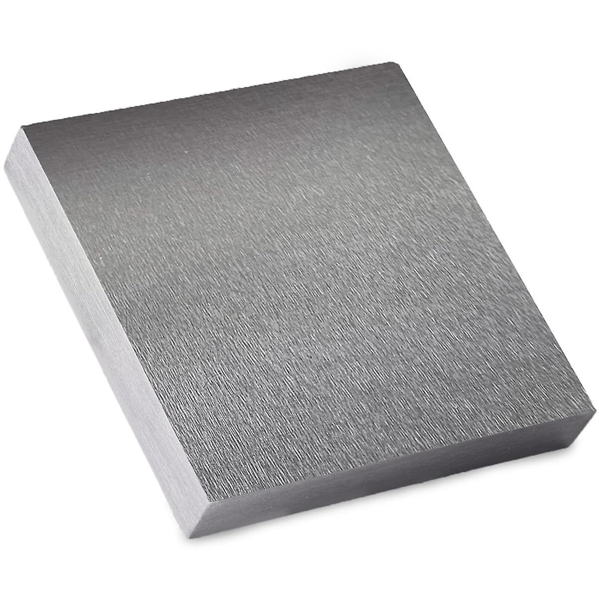 Steel Bench Block Flat AnvilJewelry Tools - Heat Treated Scratch Resistant Solid Metal Bench Block