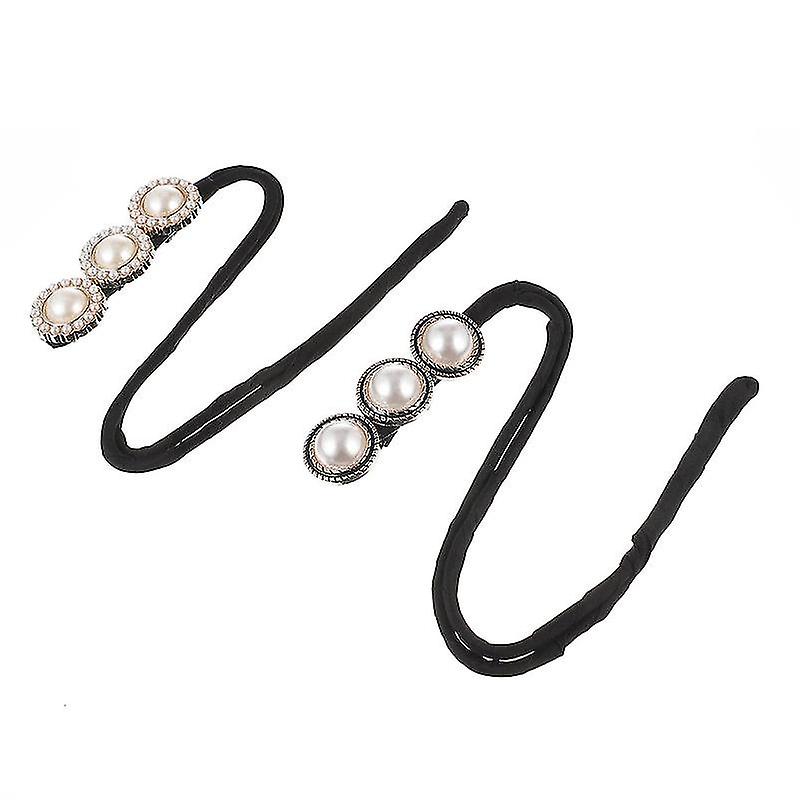 2pcs Hair Donut Bun Maker