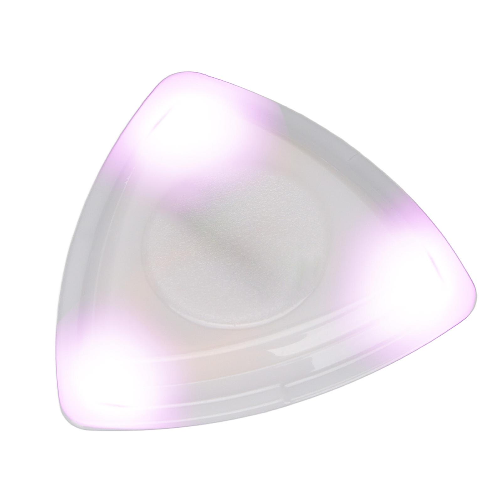 Purple LED Guitar Pick with CR1220 3V Battery, High Sensitivity