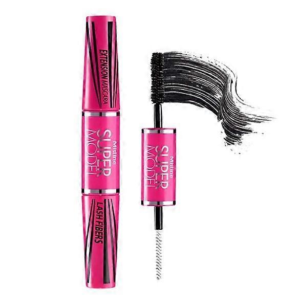 Double Extend Tubing Mascara, Lengthening 2 Step Mascara, Smudgeproof, Black
