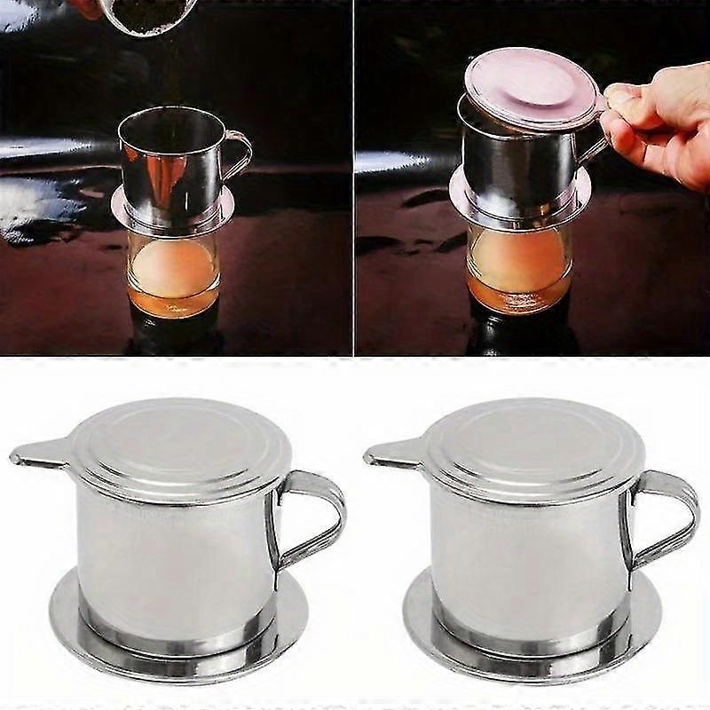 Filtro De Café De Aço Inoxidável Vietnamita Drip Pot Maker P