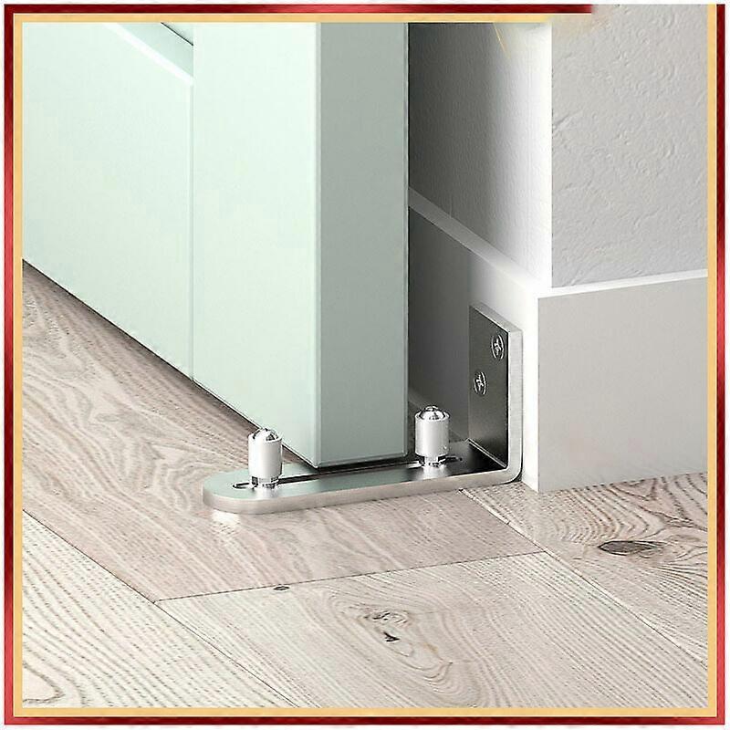 Floor support for the lower part of sliding doors - Adjustable ball bearings for wall mounting.1222mm,1pcs