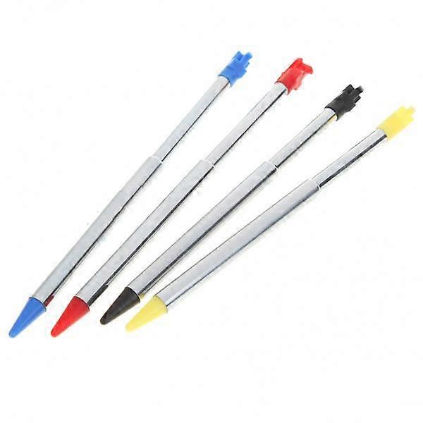 4 stylets cran ddis 3DS bleu rouge rouge noir