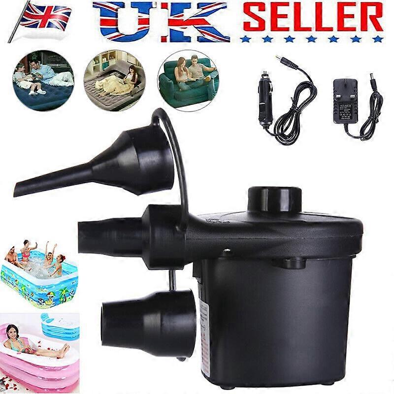 120/240V Electric Air Pump Inflator For Inflatables Airbeds UK For Swimming Pool