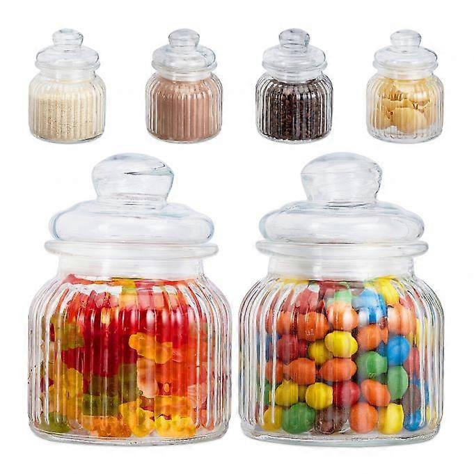 Glasburkar 6-pack 700 ml