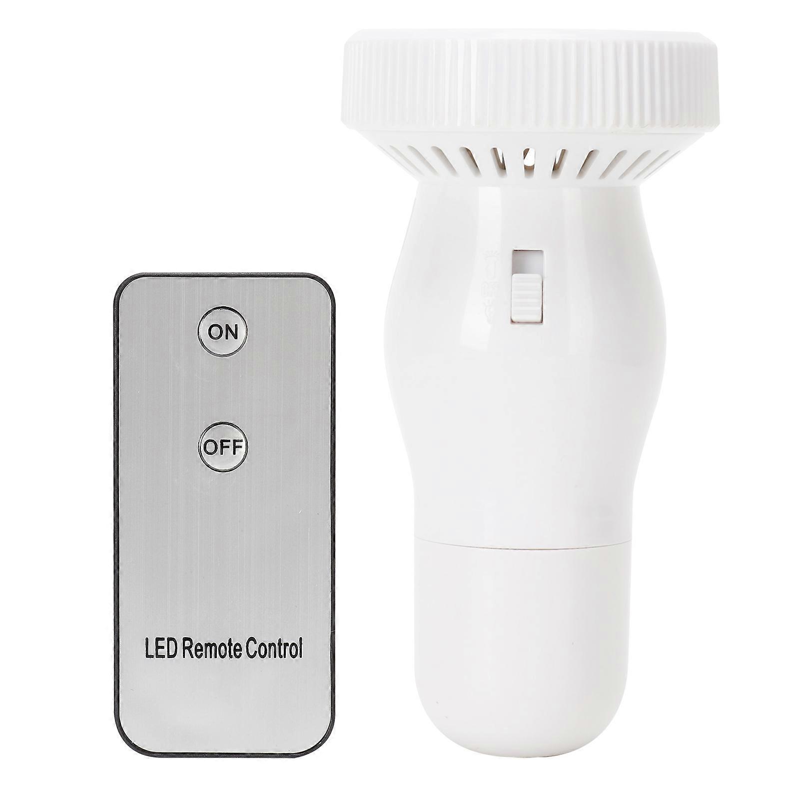LED Energy Saving Lamp Remote Control Flashlight Rechargeable Anion Purification Light 100?240V