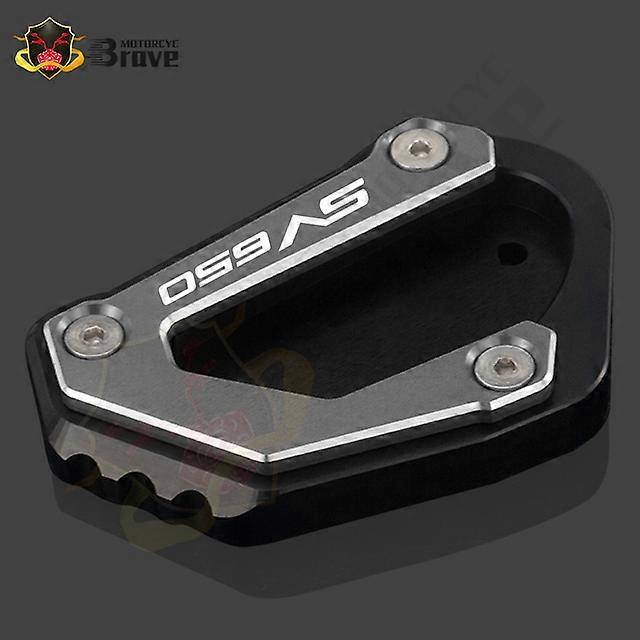 SV 650 / S Motorcycle Accessories Kickstand Extension Plate Foot Side Stand Enlarge Pad For Suzuki SV650 SV650S 650S 2003-2007 maxpower