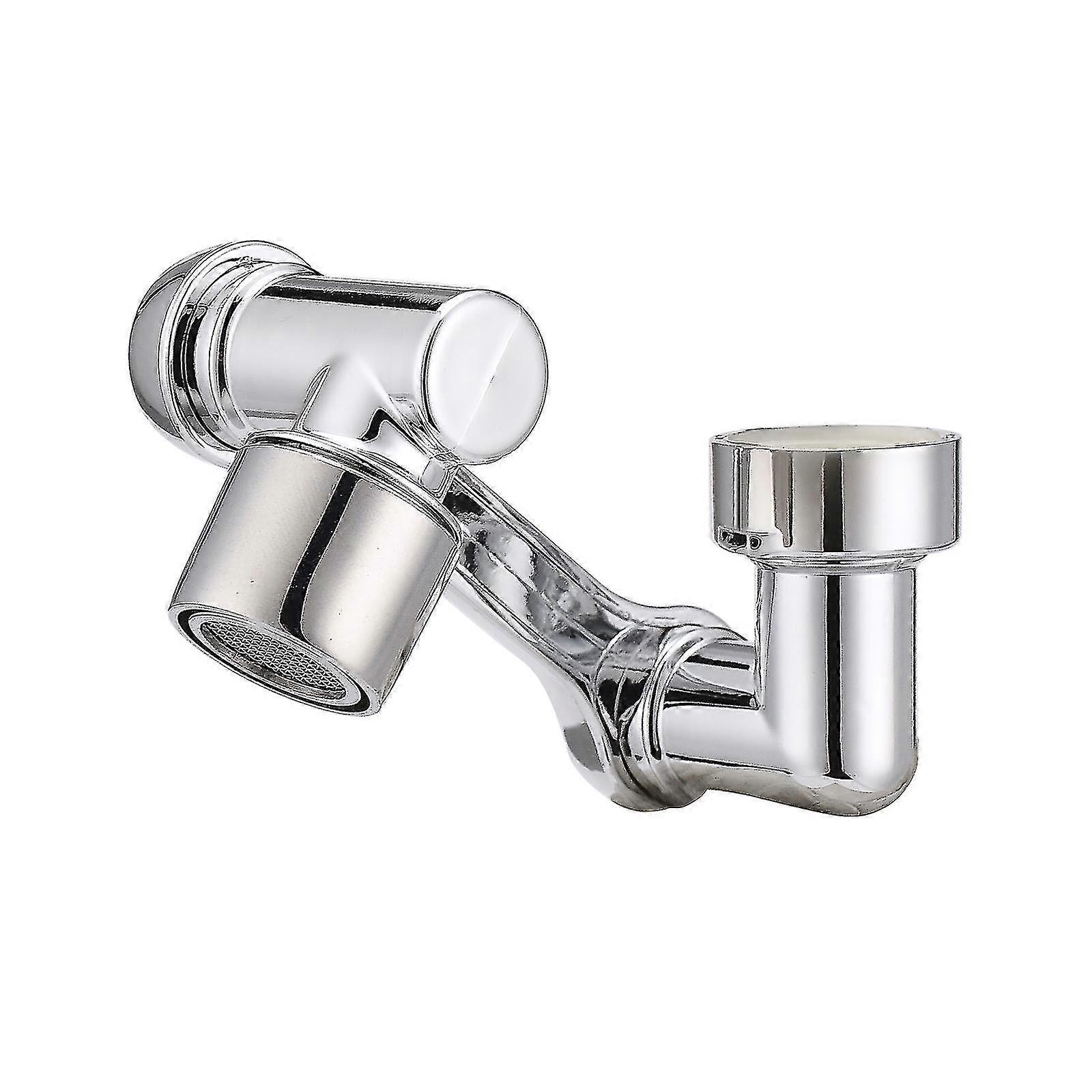 Universal 1080 Swivel Extension Faucet Aerator Rotate Foldable Robotic Arm Tap Extender 2 Gear Water Flow Mode