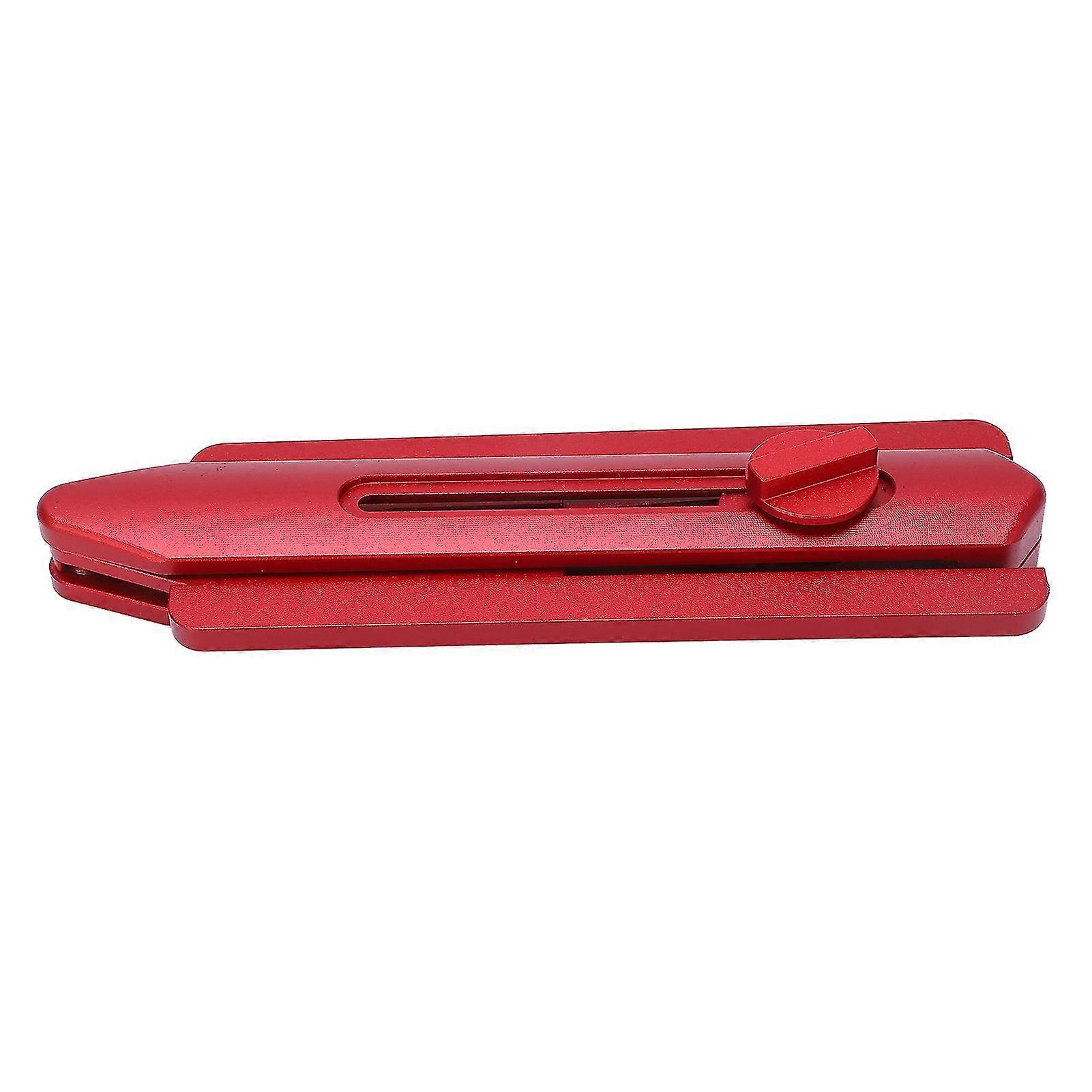 FoldableAngleFinderProtractor180-Red,CorrosionResistantandWaterproof,IdealforMiterSawAngleDuplication
