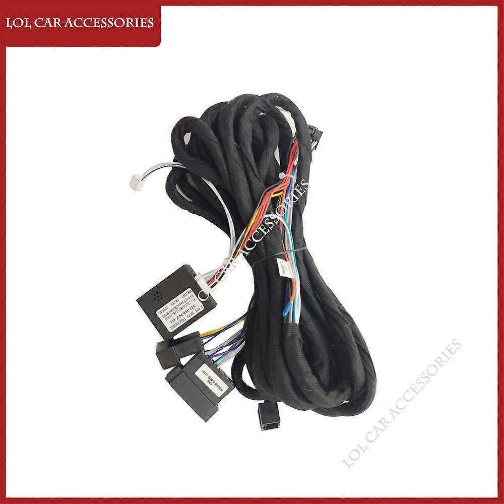 Car Radio GPS MP5 Player Android Power Cable Canbus For Mercedes Benz S Class S-Class W220 1988-2005 Panel Frame Wiring Harness