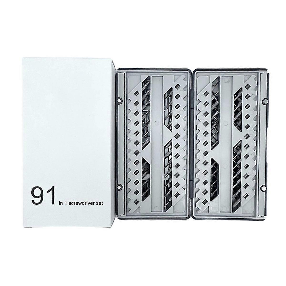 91-In-1 Screwdriver Set Computer Clock Small Precision Disassembly Hand Tools Maintenance Multi-Fun