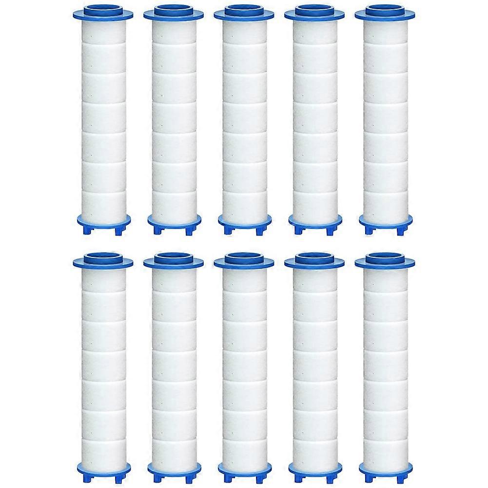 10Pcs Replacement Shower Filter for Hard Water - High Output Shower Water Filter to Remove Chlorine