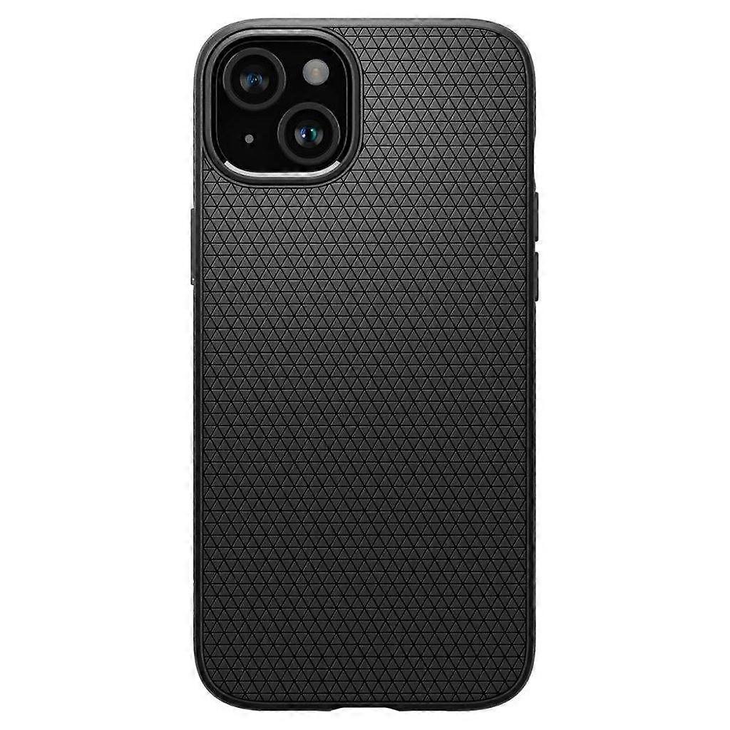 Spigen Liquid Air iPhone 15 Plus Case - Black