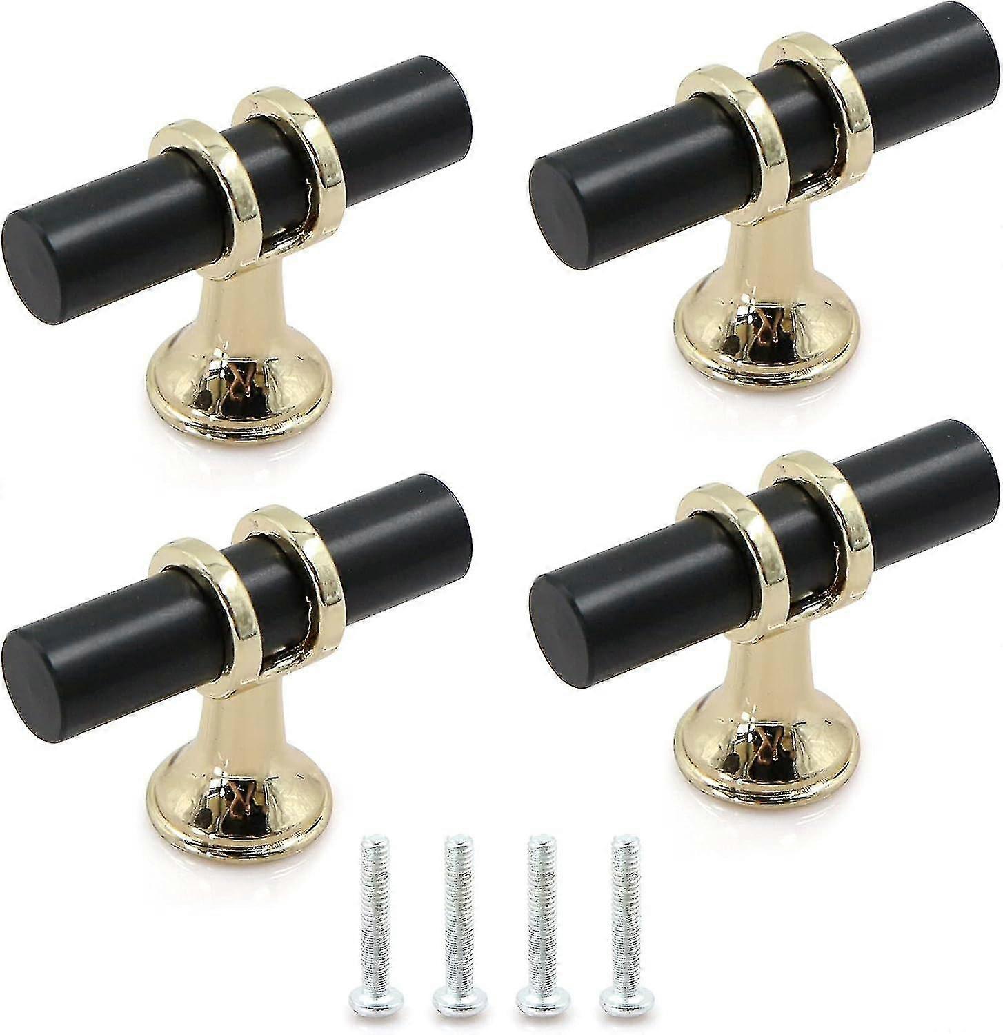 4pcs Zinc Alloy Furniture Knobs Cabinet Drawer Kitchen Knobs With Screws,kolezy