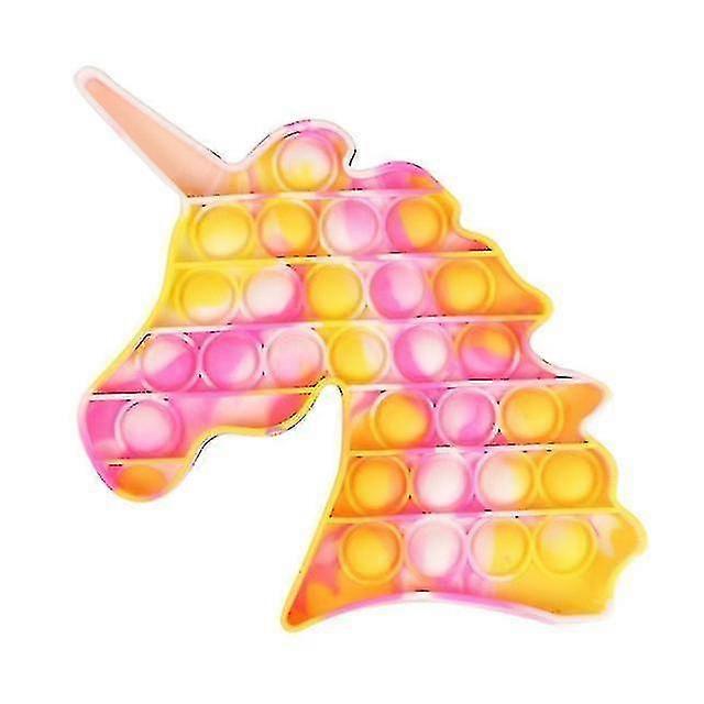 Bubble Fidget Pink Unicorn Shape Toy