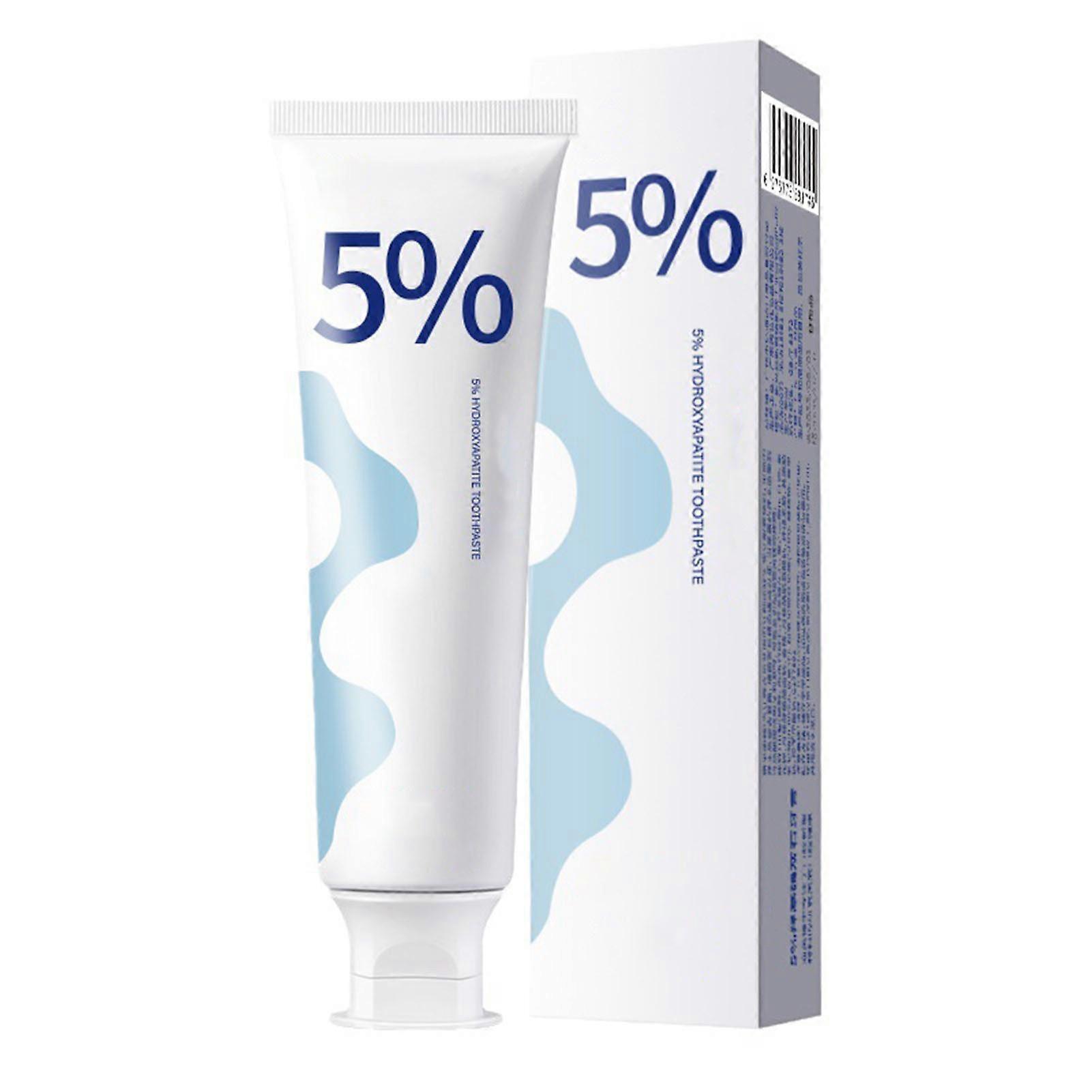 100g Hydroxyapatite Whitening Toothpaste Refreshing Breath Practical Toothpaste for Home Travel