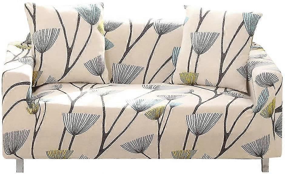 ソファカバーソファカバーストレッチカウチプロテクター2クッションカバー付き(2人乗り)