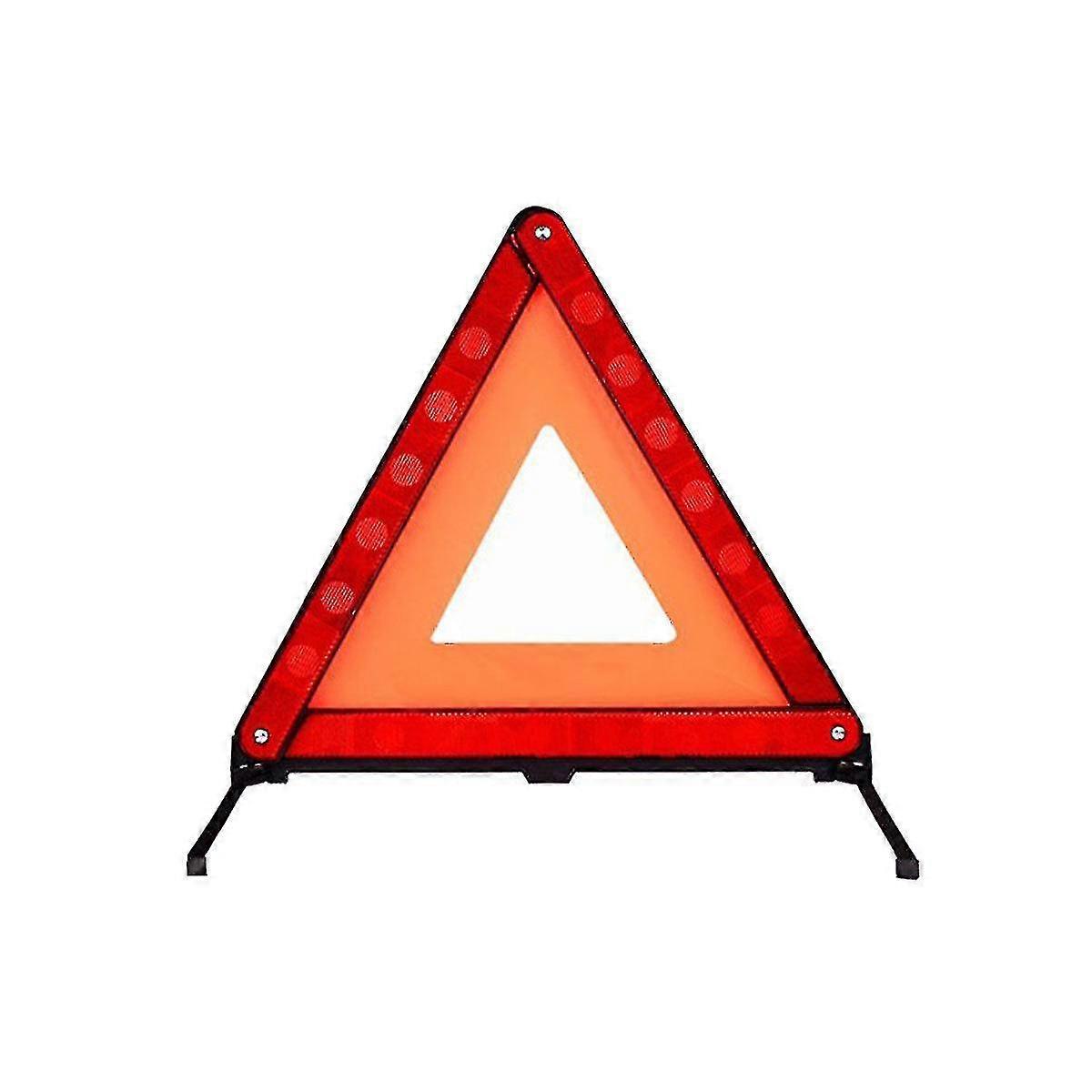 Foldable Roadside Triangle Warning Sign